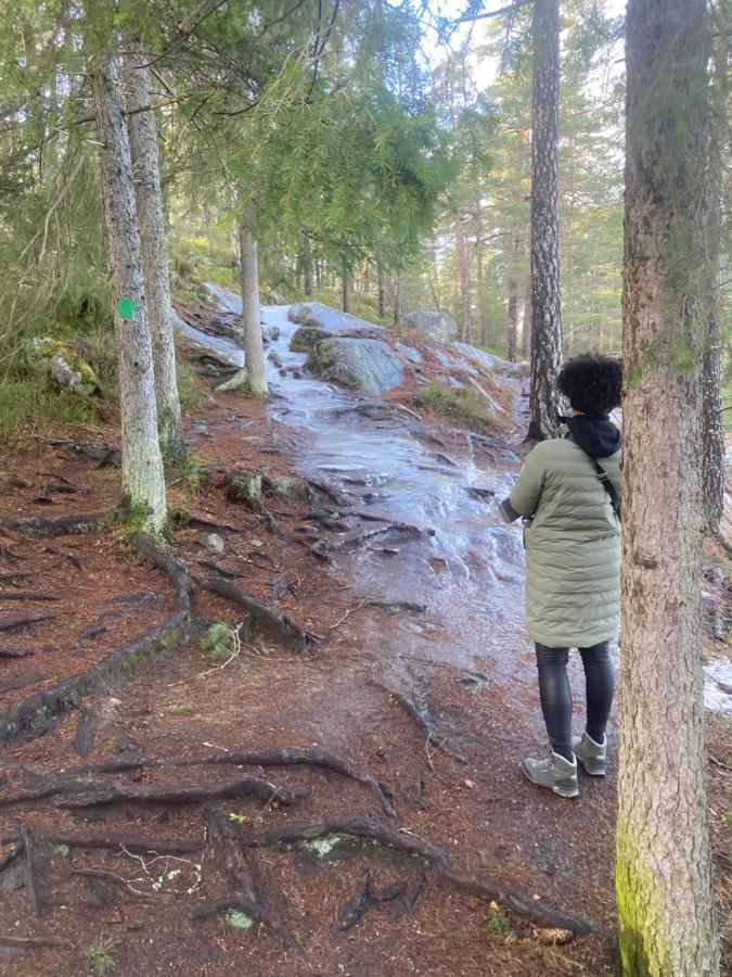 Beautiful Home Away From Home Near Stockholm City ザルツヨバーデン エクステリア 写真